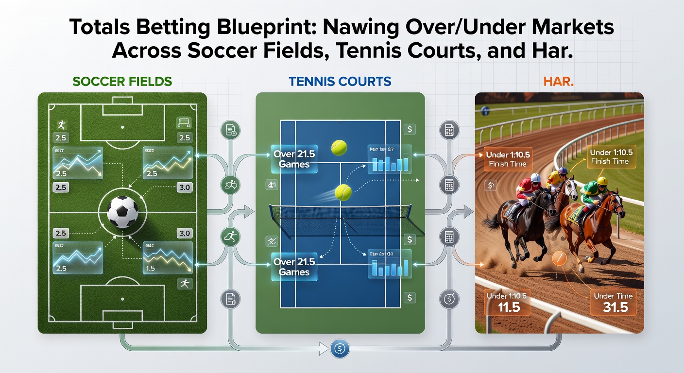 Tennisspiel auf Clay-Court mit Over/Under-Games-Linie sichtbar, daneben Basketball-Korb mit Punktestand