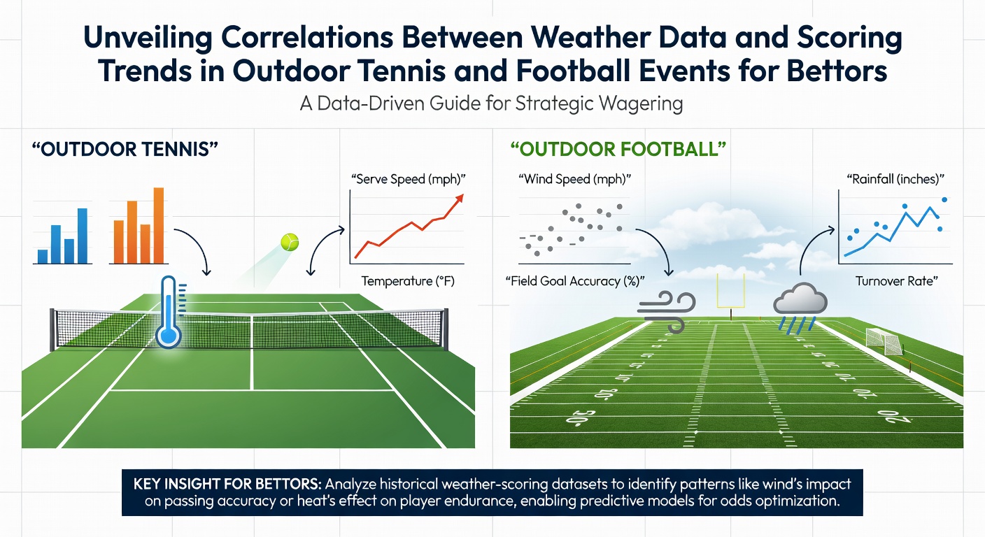 Wetterbedingungen beeinflussen Scoring-Trends in Tennis und Fußball